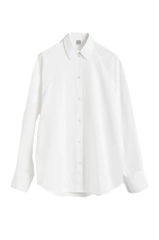 Shirt Raw Raglan in White