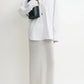 Shirt Raw Raglan in White