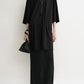 Kleid Relaxed Tee Dress in Black
