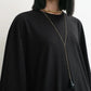 Kleid Relaxed Tee Dress in Black