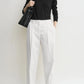 Hose Slanted Pocket in White