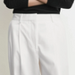 Hose Slanted Pocket in White