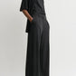 Hose Wide Fluid in Black