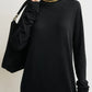 Strickkleid Turtleneck in Black