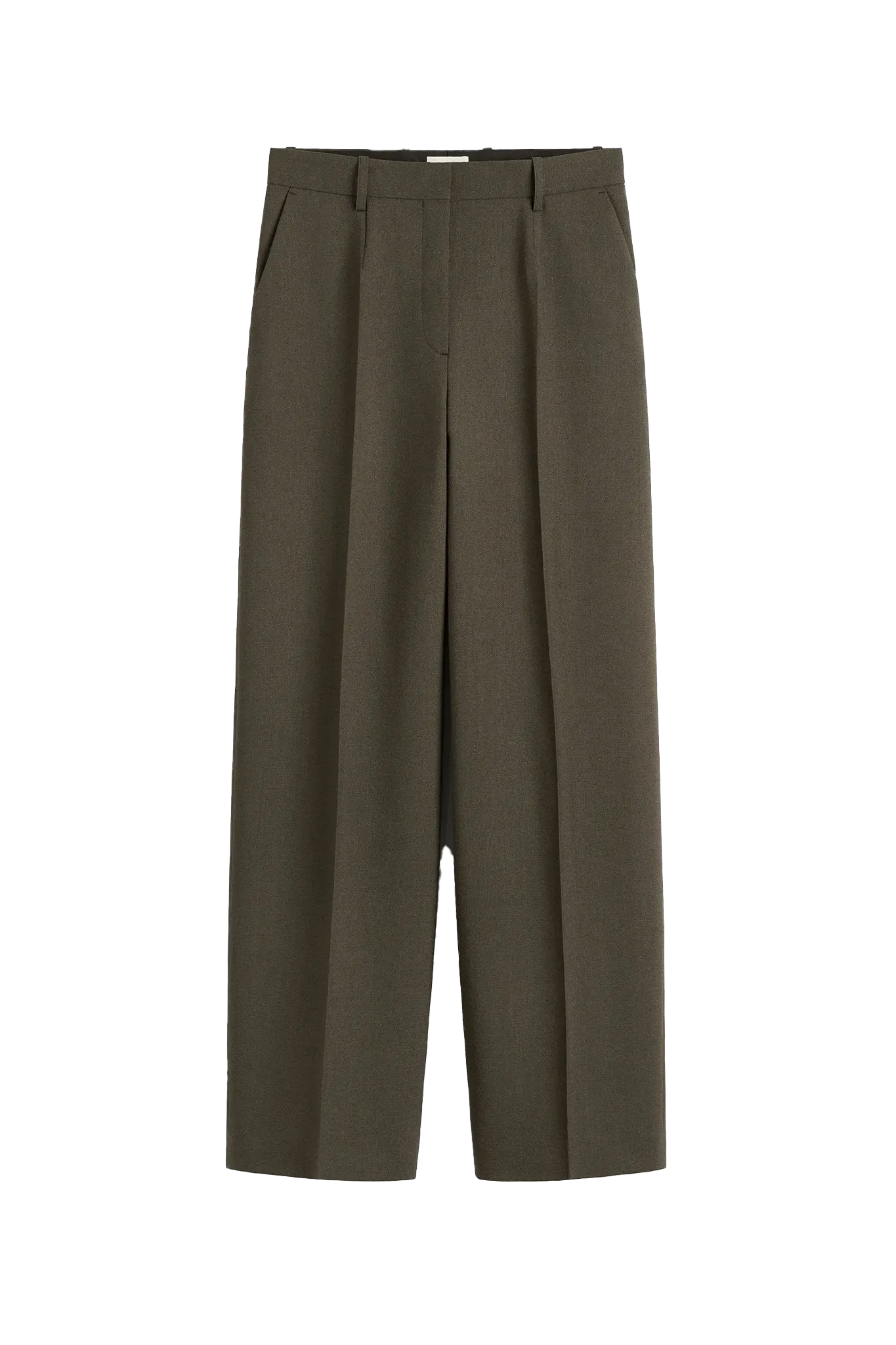 Hose Wide Tailored in Forest