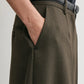 Hose Wide Tailored in Forest