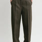 Hose Wide Tailored in Forest