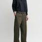 Hose Wide Tailored in Forest