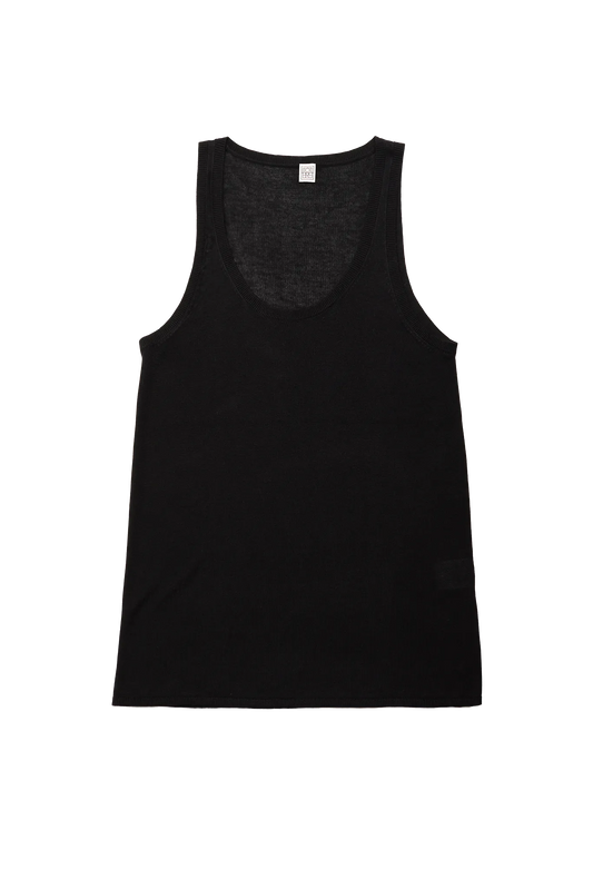 Tanktop Knit in Black
