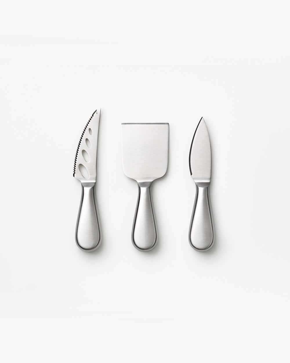 Käsemesser Set - 3-teilig Edelstahl