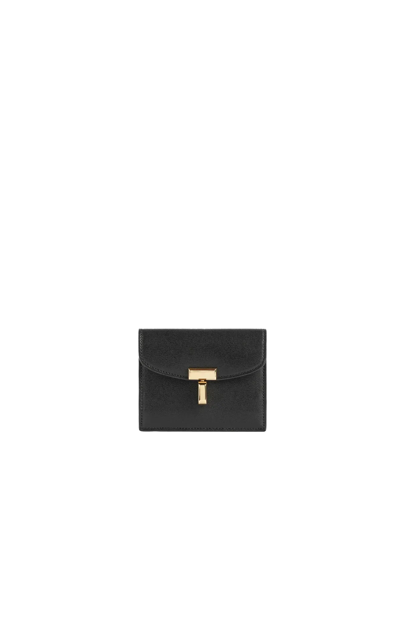 Kartenetui T-Lock Leather in Black