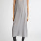 Kleid Chiffon Slip in Light Grey