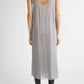 Kleid Chiffon Slip in Light Grey