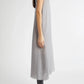 Kleid Chiffon Slip in Light Grey