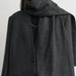 Blazer Scarf in Charcoal Melange