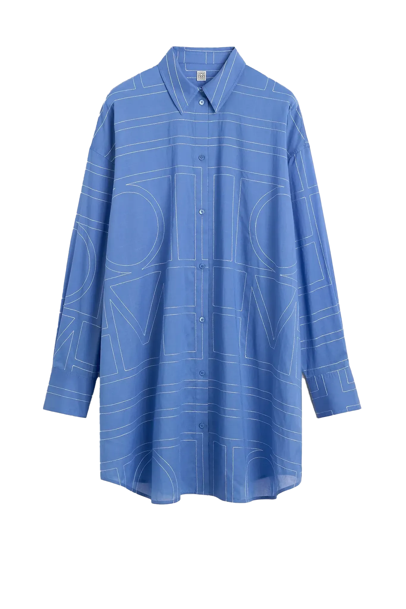 Long Shirt Summer in Cobalt