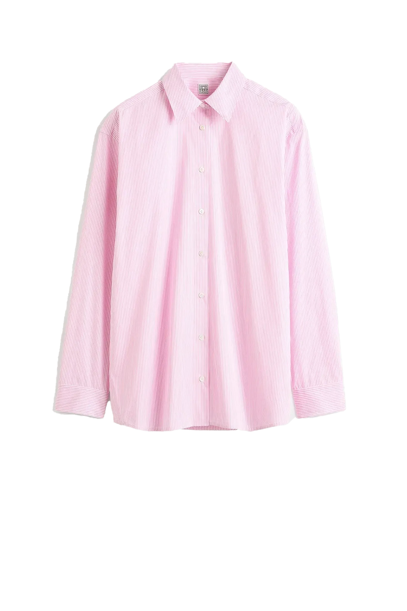 Shirt Classic Tumbled Striped in White Bloom