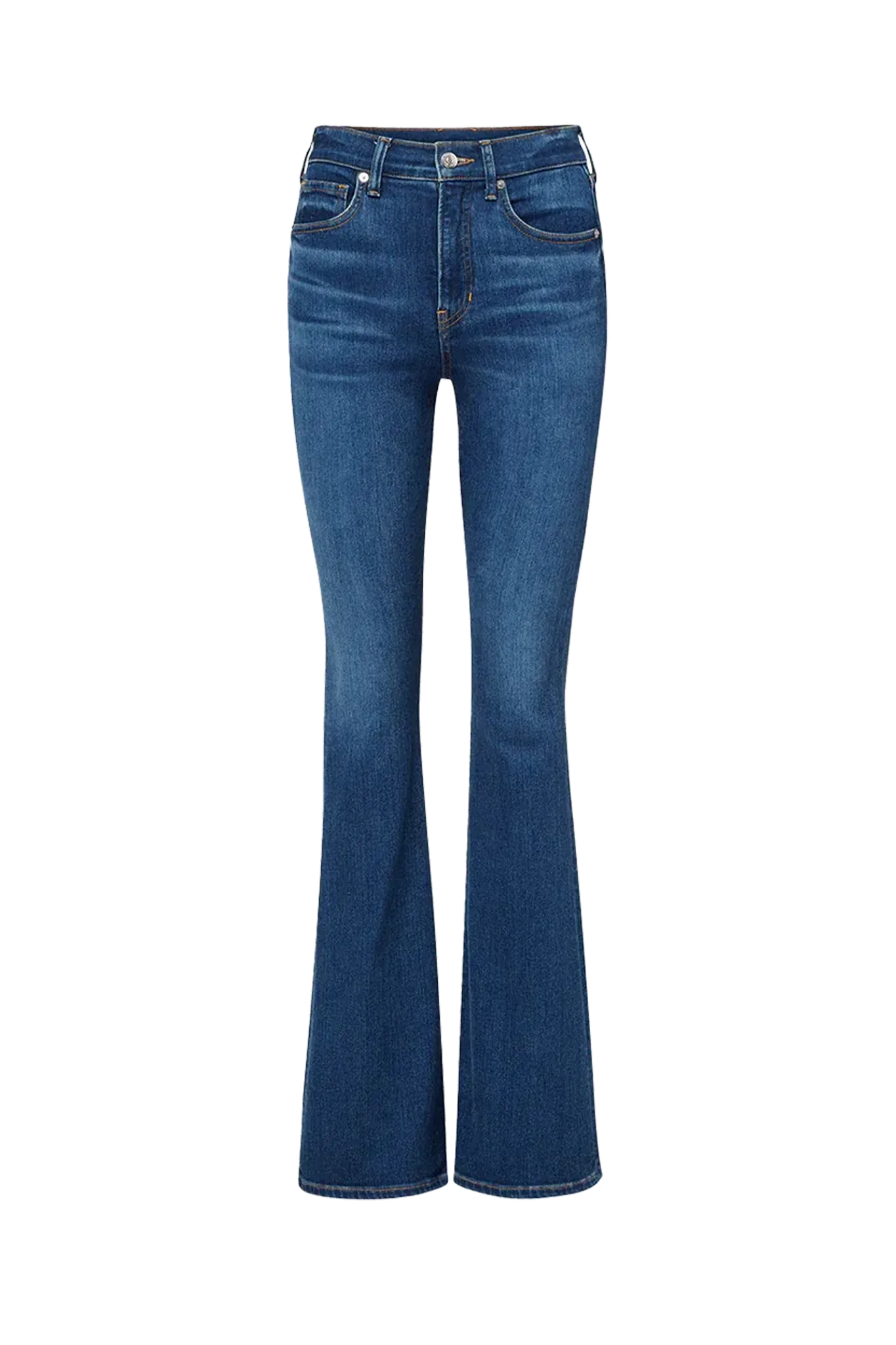 Jeans Beverly Skinny Flare in Bright Blue