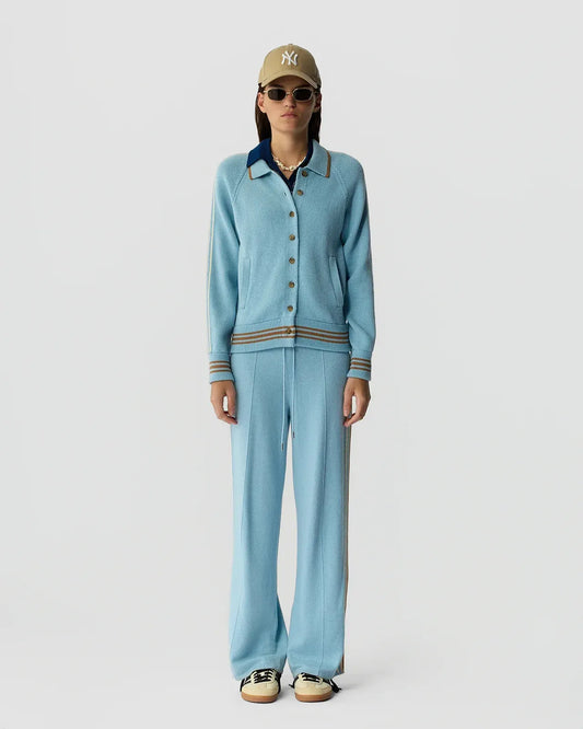 Jacke Varsity in Clear Sky