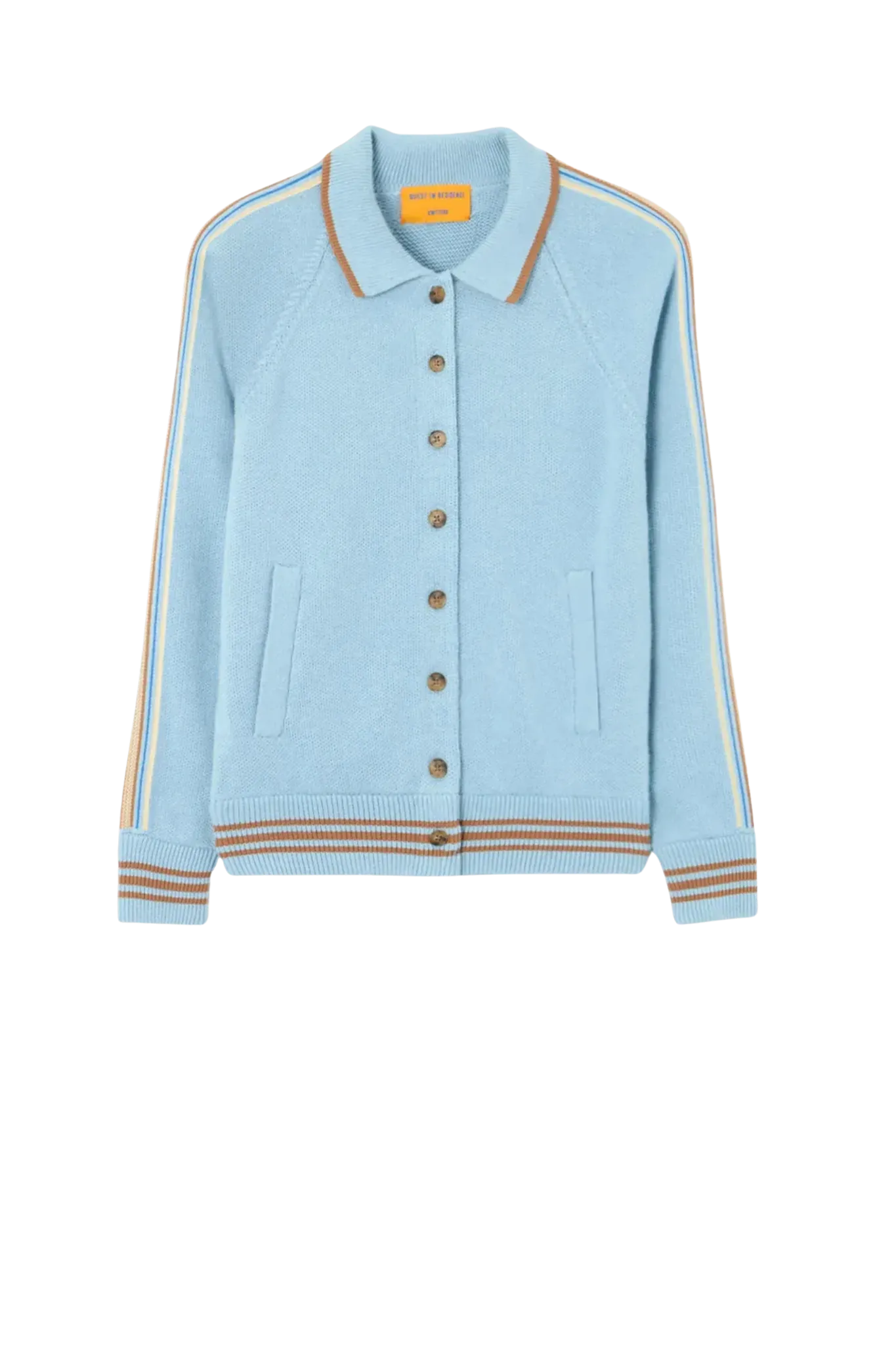 Jacke Varsity in Clear Sky