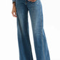 Jeans Kasey Mid Rise Wide Leg in City Stroll