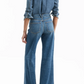 Jeans Kasey Mid Rise Wide Leg in City Stroll