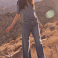 Jeans Kasey Mid Rise Wide Leg in City Stroll