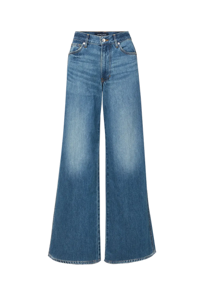 Jeans Kasey Mid Rise Wide Leg in City Stroll