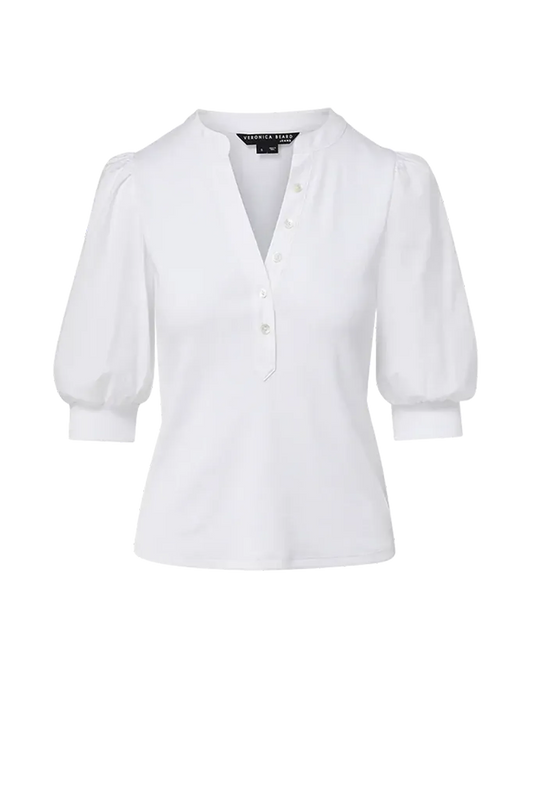 Top Coralee in White