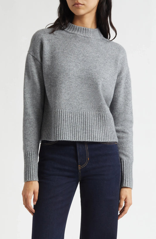 Pullover Andi in Medium Heather Grey