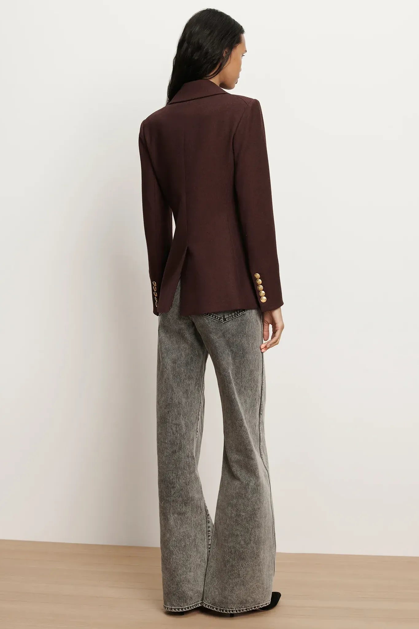 Blazer Kessler Dickey in Dark Currant Melange