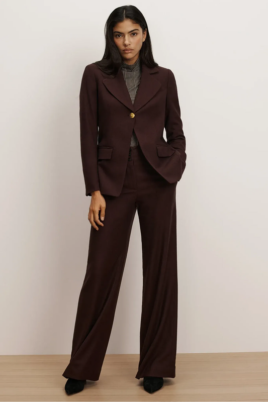 Blazer Kessler Dickey in Dark Currant Melange