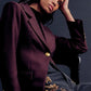 Blazer Kessler Dickey in Dark Currant Melange