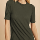T-Shirt Victoria in Army Green
