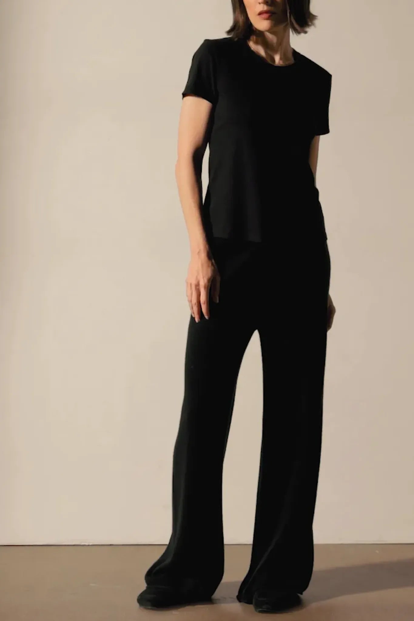 T-Shirt Vintage Little Boy in Black