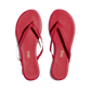 Flip-Flops Lily Solids in Red