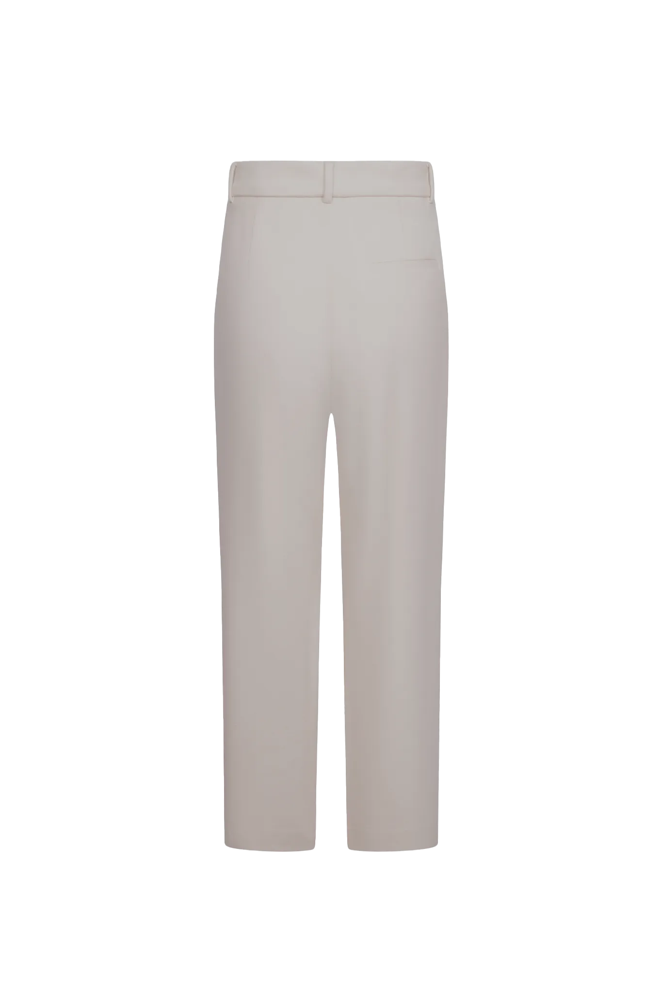 Hose Luan Fluid Flannel in Wollweiß