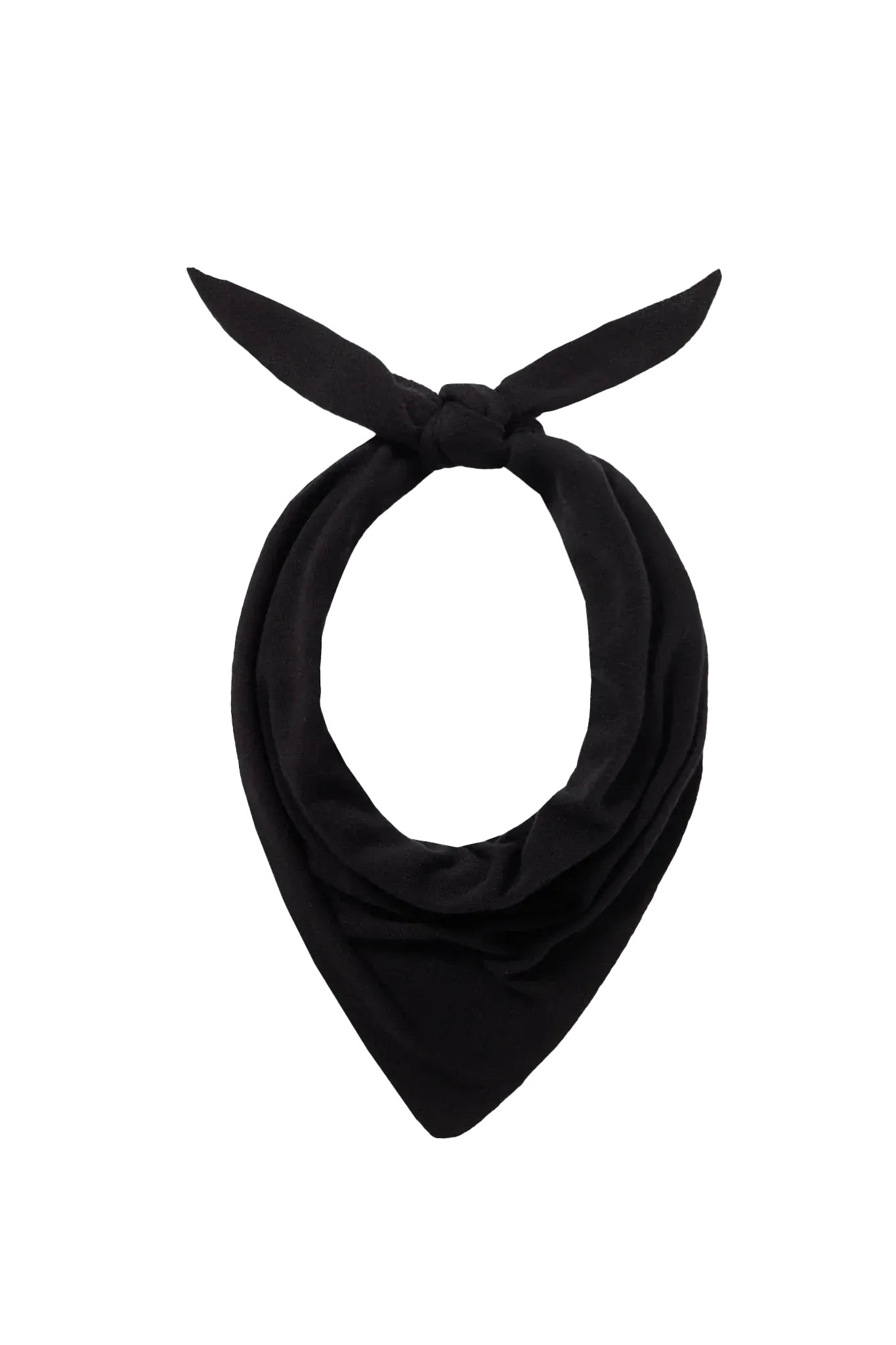 Cashmere Tuch The Bandana in Black