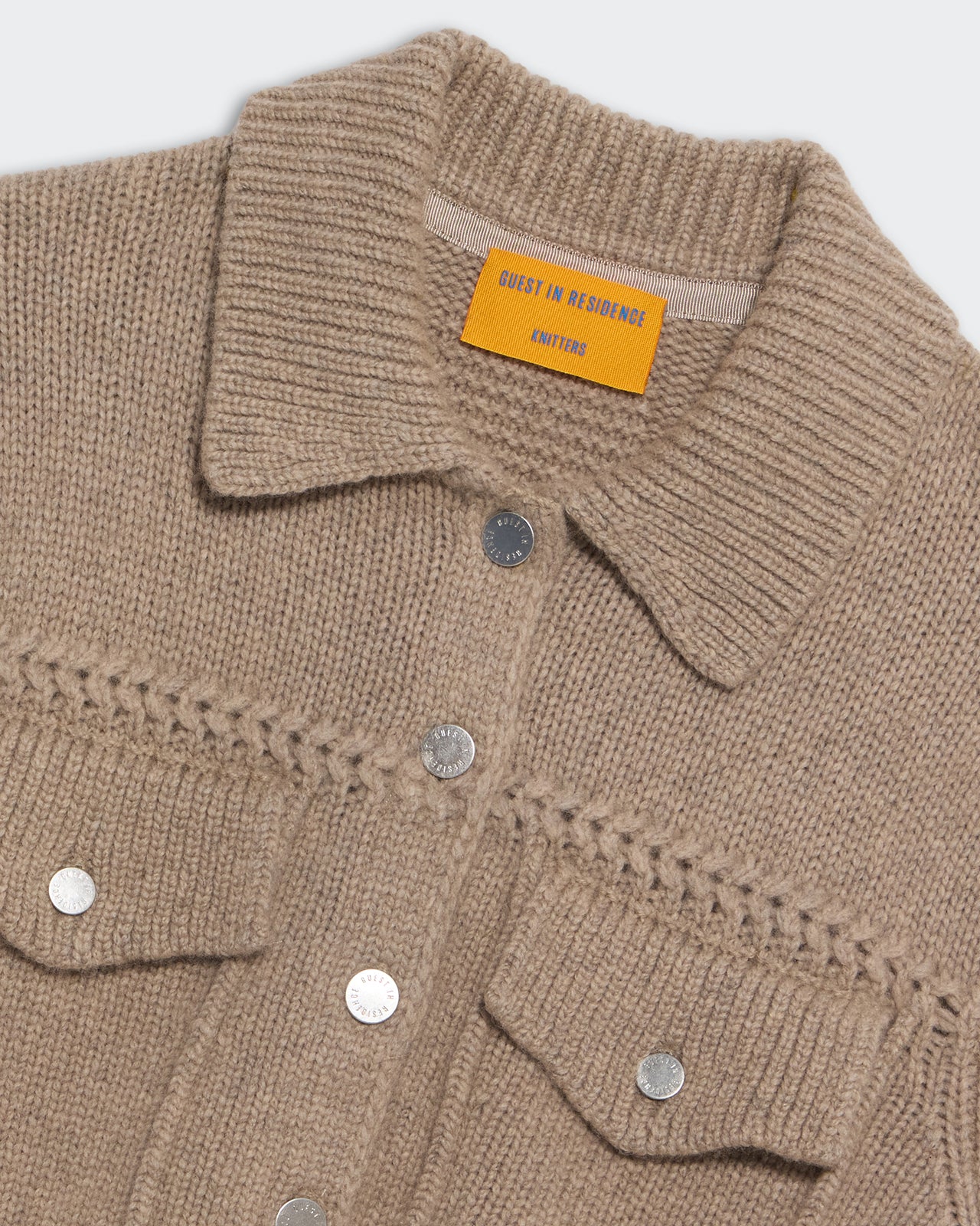 Jacke "Jean" in Taupe