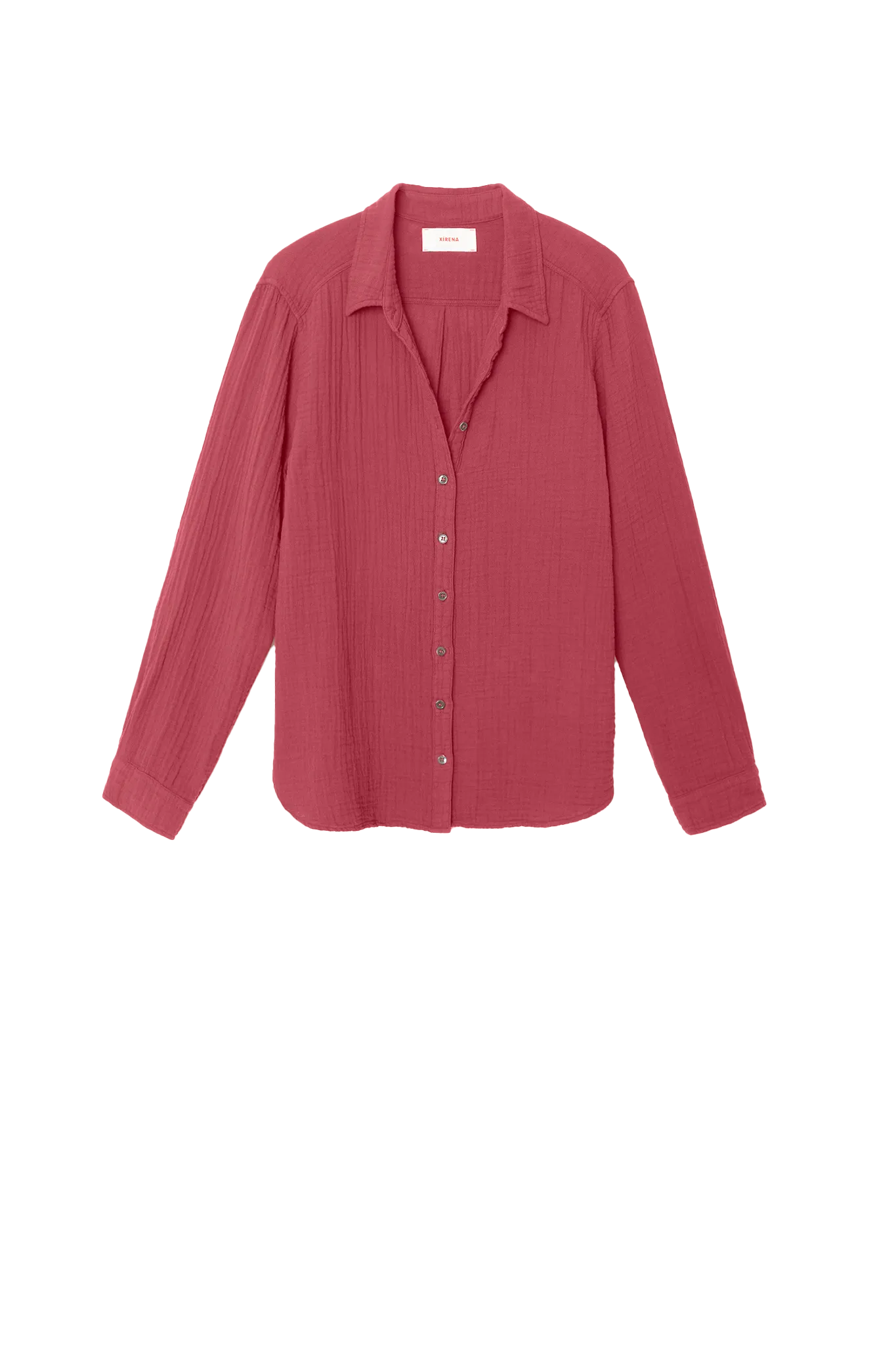 Bluse Chariot in Red Dahlia