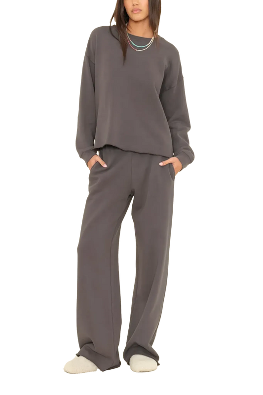 Sweat Hose Emmette in Slate Grey