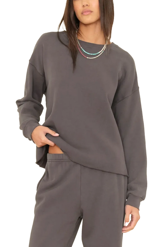 Sweat Shirt Honor in Slate Grey