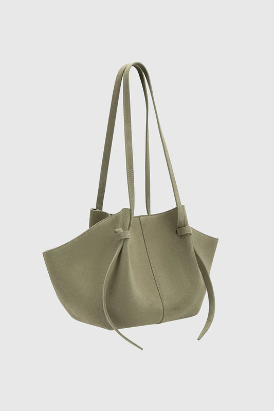 Tasche Mochi Suede in Olive