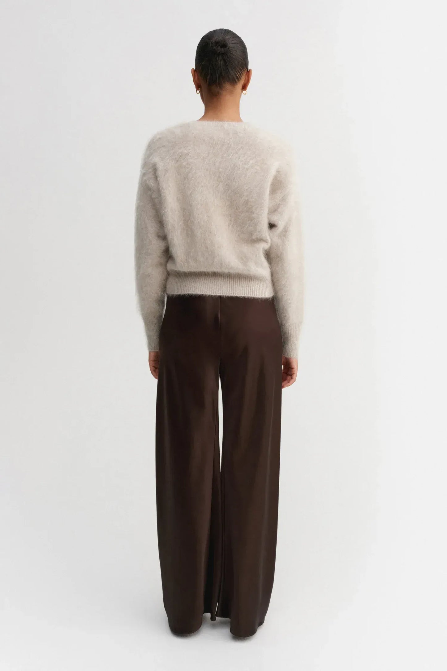 Cardigan Coco Brushed in Taupe