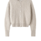 Cardigan Coco Brushed in Taupe