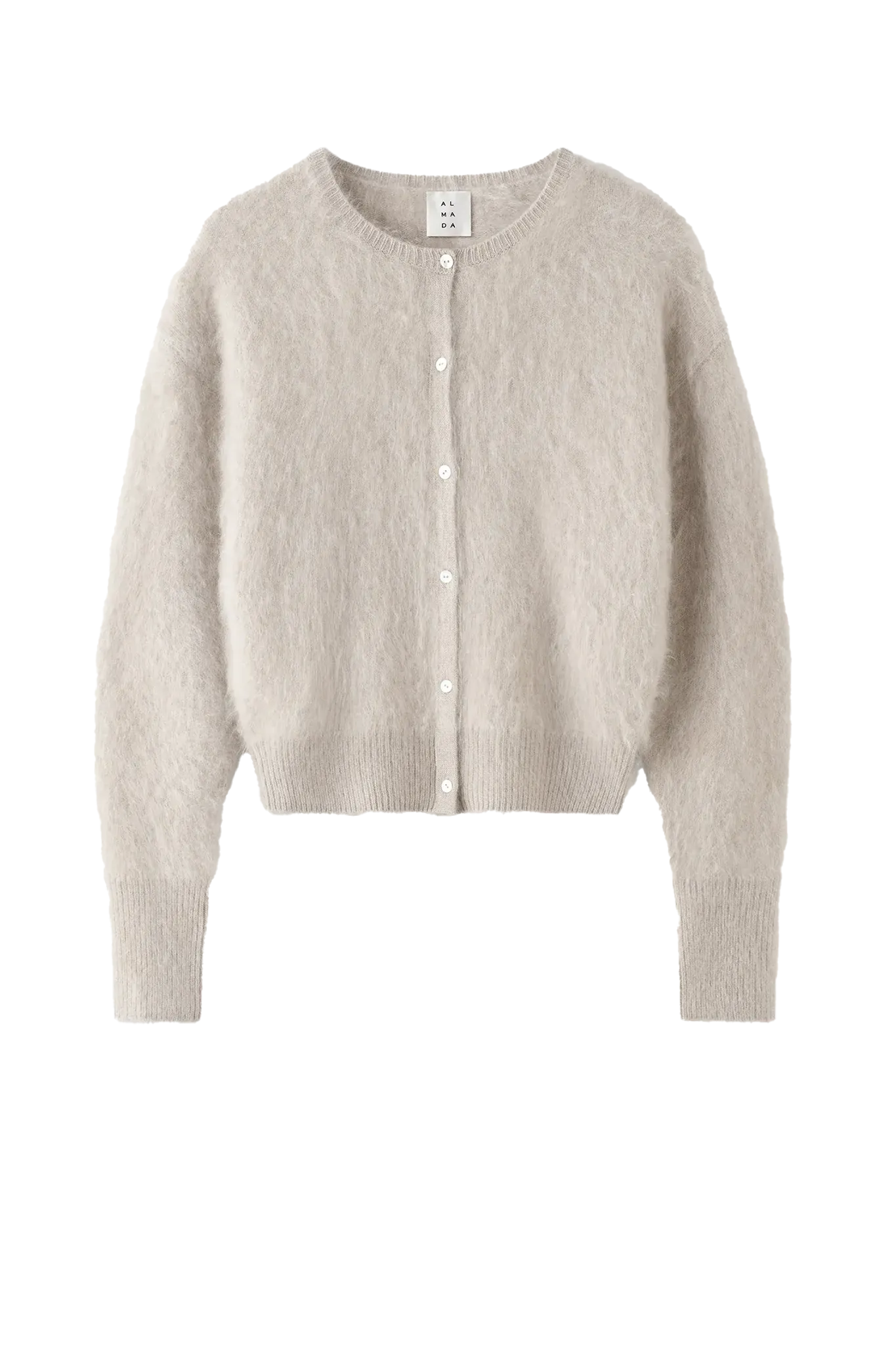 Cardigan Coco Brushed in Taupe