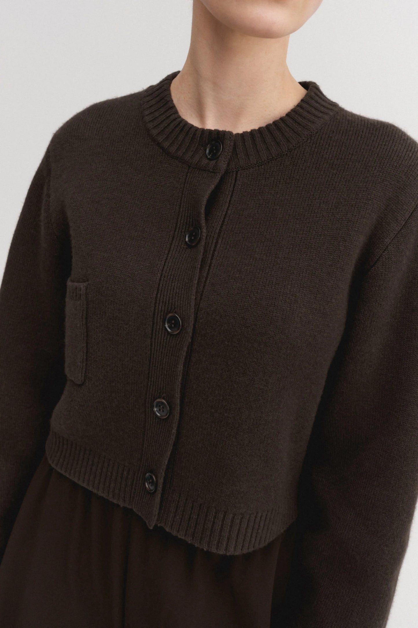 Cardigan Zozo in Chocolate
