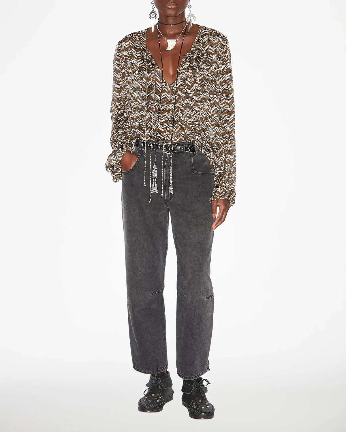 Top Grau ISABEL MARANT ETOILE für Damen