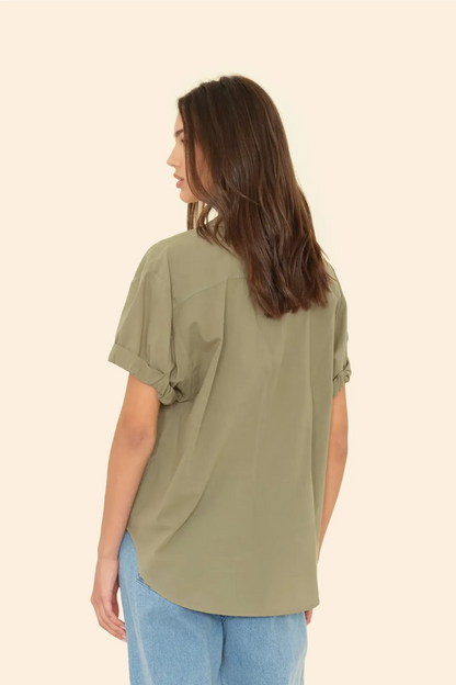 Shirt Channing in Dark Seagrass