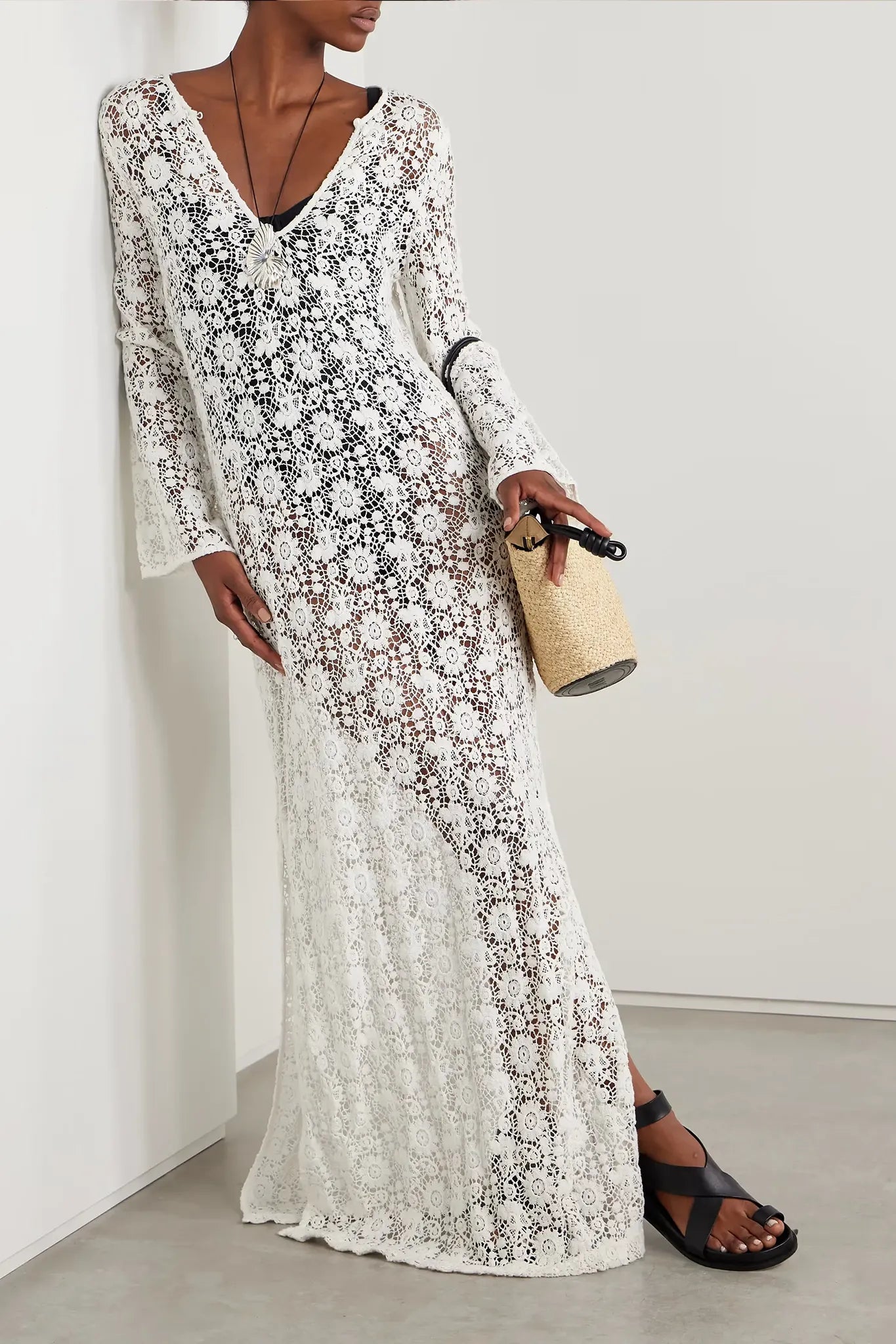 Kleid Della in Ivory